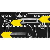 Inspection Arrows, Paper, 1/8"x3/16", 6.4 mil, Yellow, 1000/Env redirect to product page